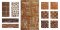 VZORKA - PIXEL - drevený obkladový panel na stěnu - rozmer vzorky: 130 x 190 mm