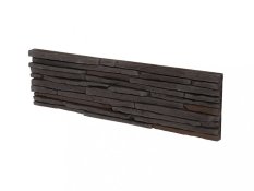 Sádrový obklad, ZE SÁDRY, VENEZIA 4, středně šedá/hnědá, 550 x 152 mm, tloušťka 12-28 mm, 0,5 m2