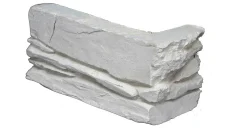 Rohový obklad -  SHALE BÍLÝ