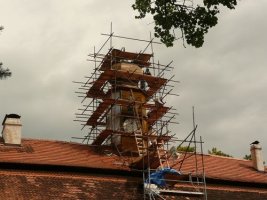 Ulice (Plzeň), smrkový šindel s tlakovou impregnací, 2009