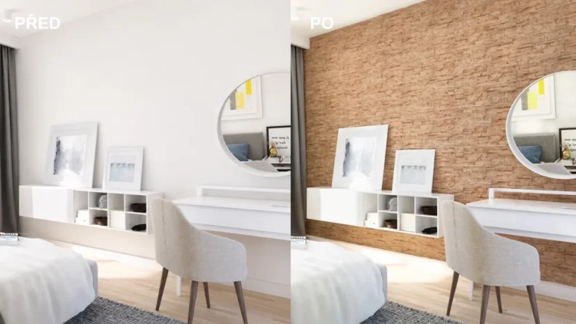 Kamenný obklad, Z BETONU, PATAGONIA 1, hnědá, 92 x 200, 330 mm, tloušťka 8 - 16 mm, 0.44 m2
