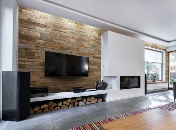 Obkladové panely za televizi