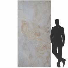 Kamenná dýha - Seul White, 1220 x 2440 x 3 mm