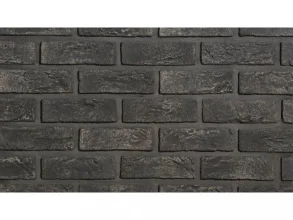 Cihlový obklad, Z BETONU, COUNTRY 630, tmavě šedá, 205 x 62 mm, tloušťka 14-17 mm, 1 m2