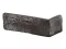 Cihlový obklad, ROH, Z BETONU, COUNTRY 672, tmavě šedá, 205 x 97 mm, tloušťka 14-17 mm, 0.48 m2