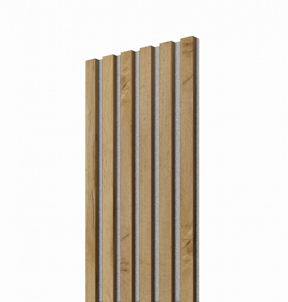 Lamely s dekorem suků dřeva na akustickém ekologickém podkladu