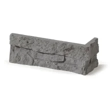 Betónový obklad, ROH, Z BETÓNU, NEPAL 4, sivá, hrúbka 12-24 mm, 1,2 bm