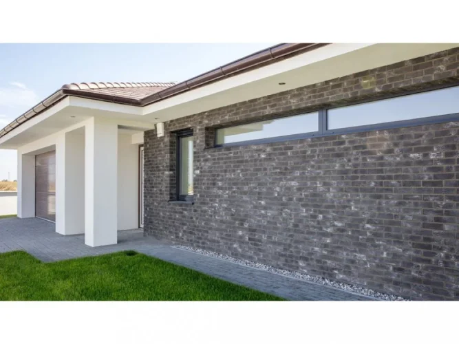 Cihlový obklad, Z BETONU, COUNTRY 672, šedá, 205 x 62 mm, tloušťka 14-17 mm, 1 m2