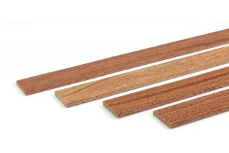 VZOREK - Dřevěná krycí lišta MAHAGON - broušený, olejovaný, rozměr vzorku: 30 x 200 mm