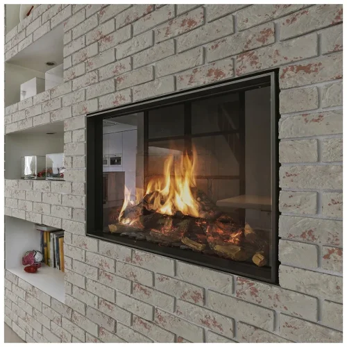 Cihlový obklad, Z BETONU, COUNTRY 680, bílá, 205 x 62 mm, tloušťka 14-17 mm, 1 m2