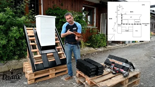 MONTÁŽNÍ VIDEO: Jak správně ukončit plastový šindel u komína a závětrných lišt