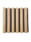 ATYPICKÝ PRODUKT - Akustický panel - DUBOVÁ DÝHA, MDF, ČERNÝ akustický podklad FILC, 300 x 285 mm