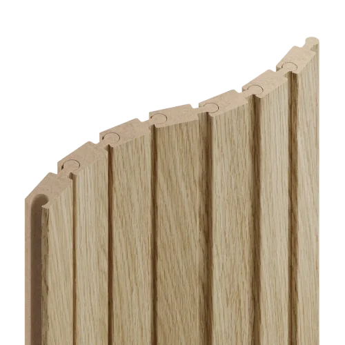 Lamely Puzzle, EVROPSKÝ DUB CPL, obložení zakřivených a oblých stěn, 46 x 18 x 2750 mm