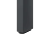 Otočné voľne stojace lamely, GRAFIT (ANTRACIT), 30 x 70 x 2750 mm, MDF + FINISH FOLIE