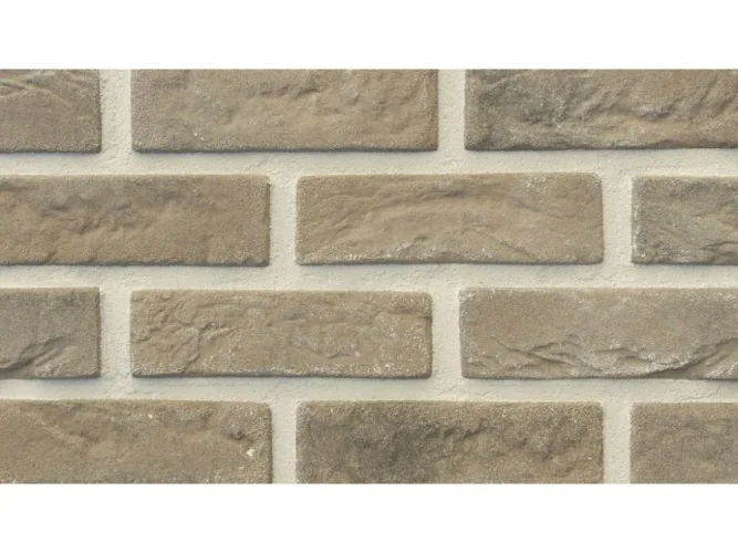 Cihlový obklad, Z BETONU, CAMBRIDGE 12, hnědošedá, 208 x 63 mm, tloušťka 12-18 mm, 0.91 m2