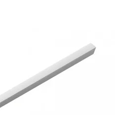 VZORKA - Drevená lamela LINEA SINGLE - biela - ROZMER VZORKY: 135 x 28 x 37 mm