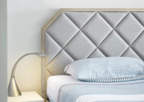 Realizace čalouněných panelů BASIC.02 s elegantním orámováním