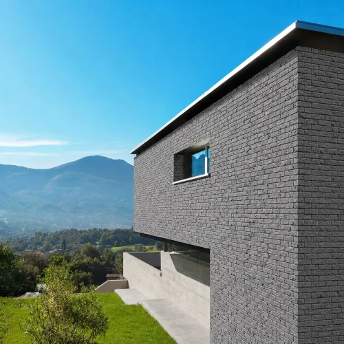 Cihlový obklad, Z BETONU, COUNTRY 740, šedá, 205 x 62 mm, tloušťka 14-17 mm, 1 m2