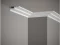 Lišta - HLADKÁ, tvrdý polymér PolyForce, biely základný náter (možnosť premaľovania), 85 x 30 x 2000 mm
