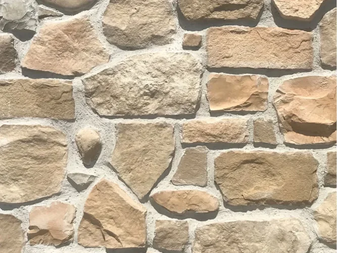 Kamenný obklad, Z BETONU, MIX Country, různé odstíny hnědé, 70 – 600 x 20 – 300 mm, tloušťka 10 - 60 mm, 1 m2