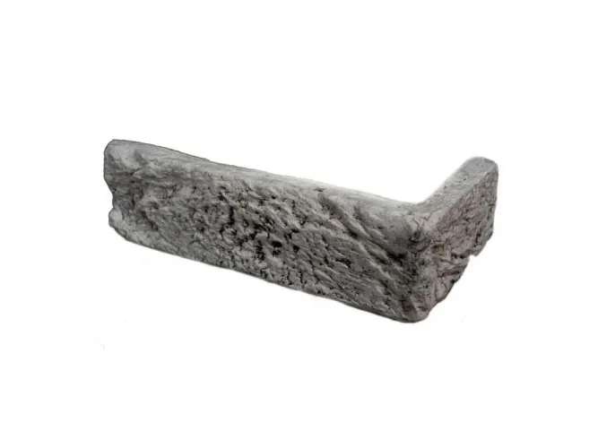Rohový obklad - HAND BRICK SVĚTLE ŠEDÝ