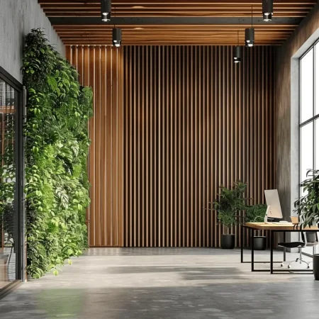 Lamely na stěně - ideální obklad pro náročné interiéru - velmi odolný materiál 