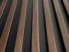 Vodotesný lamelový panel (päť lamiel) - DUB TMAVÝ, 2700 x 120 x 12 mm