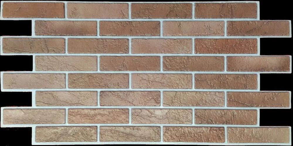 PVC dekorační panely - Terakota, 960 x 485 x 0,35 mm