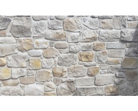 Kamenný obklad, Z BETONU, MIX Carrara, světle šedá, 150 – 500 x 100 – 300 mm, tloušťka 20 - 60 mm, 1 m2