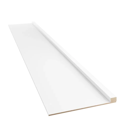Dizajnový obkladový panel JAPANDI (MDF), BIELA, 24 x 300 x 2750 mm (0,825 m2)