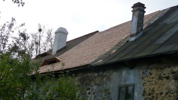 Chalupa, Krouna, dřevěný šindel, 2010