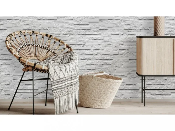 Sádrový obklad, ZE SÁDRY, TASOS 1, bílá, 380 x 75 mm, tloušťka 12-25 mm, 0.4 m2