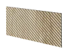 Lamelový panel DALEN - DUBOVÁ DÝHA, 600 x 300 x 11 mm, ČERNÝ MDF PANEL