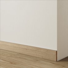 Soklová lišta - DUB PŘÍRODNÍ, 80 x 16 x 2750 mm (šířka x hloubka x délka)