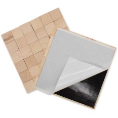 VZOREK - JAVOR 50 (50 x 50 mm) - NA SAMOLEPÍCÍM PODKLADU Broušený (olejovaný) - rozměr vzorku: 150 x 150 mm