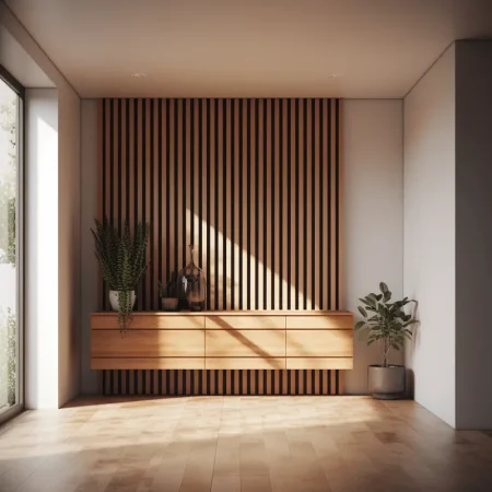 Realizace designových lamelových panelů z extrudovaného polymeru 