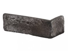 Cihlový obklad, ROH, Z BETONU, COUNTRY 672, tmavě šedá, 205 x 97 mm, tloušťka 14-17 mm, 0.48 m2