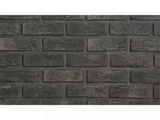 Cihlový obklad, Z BETONU, COUNTRY 630, tmavě šedá, 205 x 62 mm, tloušťka 14-17 mm, 1 m2