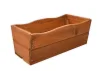 Truhlík 44 / 64 cm - zelený, hnedý, prírodný - Farba: Stredne hnedá, Rozmer: 170 x 440 x 220 mm