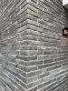 Cihlový obklad, Z BETONU, Mura Brick FUEGO 328, tmavě šedá, 500 x 40 mm, tloušťka 35 - 40 mm, 0,5 m2