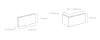 Cihlový obklad, Z BETONU, BOSTON 5 - graphite, tmavě šedá, 222 x 73 mm, tloušťka 8-21 mm, 0.52 m2