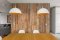 Dřevěné panely do kuchyňského koutu