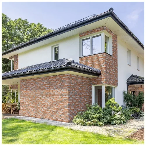 Cihlový obklad, Z BETONU, CHICAGO 1, cihlově oranžová, 510 x 150 mm, tloušťka 22-24 mm, 0,54 m2
