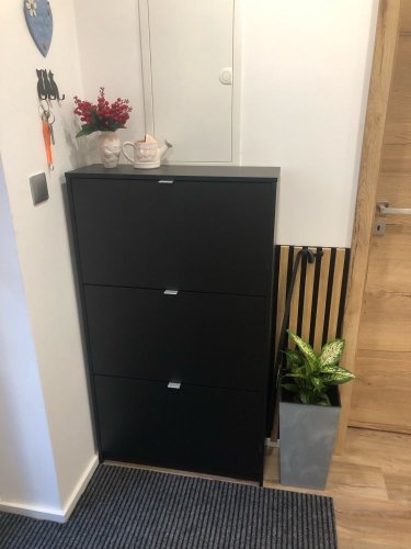 Akustický panel s moderními lamelami s dekorem dubu do chodby