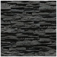 Kamenný obklad, Z BETONU, CONGO 1, tmavě šedá, 120 x 533, tloušťka 16 - 33 mm, 0.40 m2