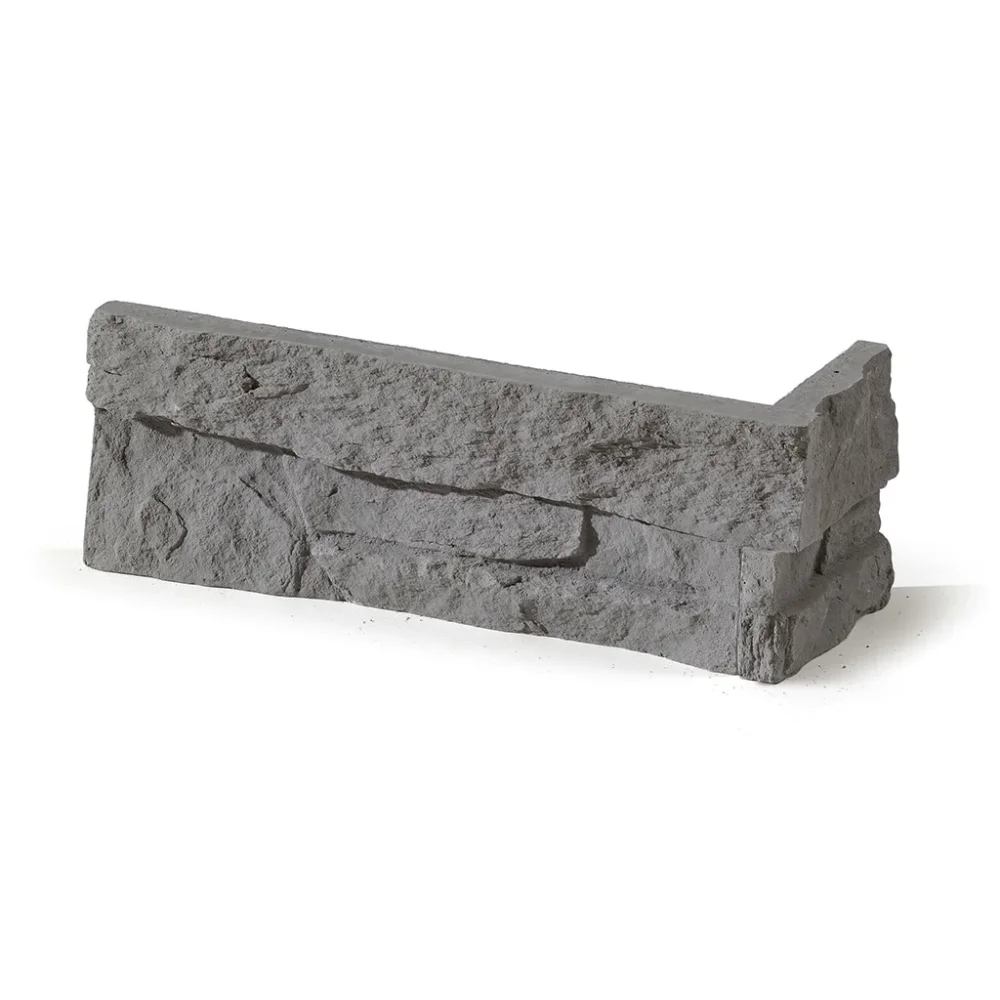 Betonový obklad, ROH, Z BETONU, NEPAL 4, šedá, tloušťka 12-24 mm, 0.43 m2