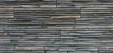 VZOREK - Kamenný obklad, Z BETONU, Monte Negro, tmavě šedá, 150 x 530 mm, tloušťka 10 - 45 mm