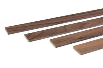 VZOREK - Dřevěná krycí lišta OŘECH Broušený (olejovaný) rozměr vzorku: 30 x 200 mm