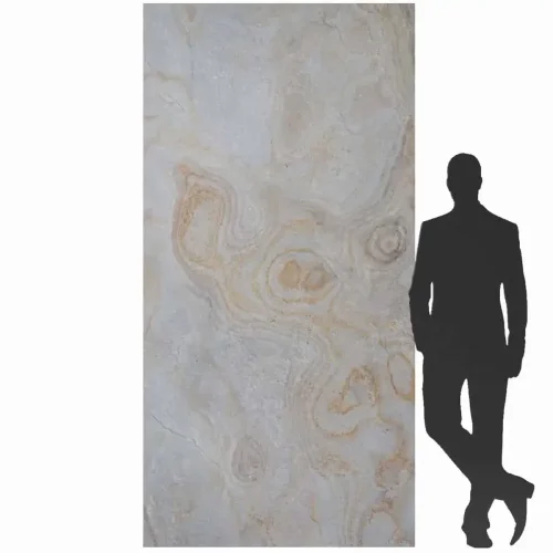 Kamenná dýha - Seul White, 1220 x 2440 x 3 mm