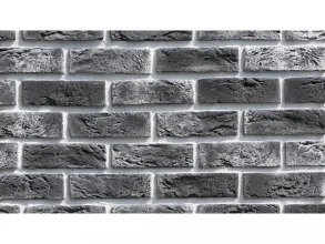Tehlový obklad, Z BETÓNU, COUNTRY 672, sivá, 205 x 62 mm, hrúbka 14-17 mm, 1 m2